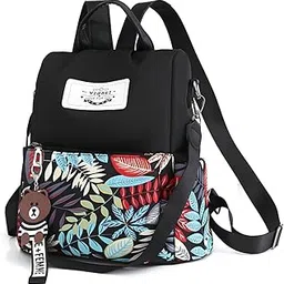 banqlyn Lightweight Women Backpack,3 in 1 Waterproof Nylon Anti-theft Shoulder Bag,Double zipper Ladies Rucksack Handbags Daypack-picture-8