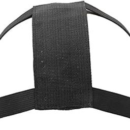 Metal Mesh Face Guard, Safe for Cosplay(Black Python Pattern)-image-7