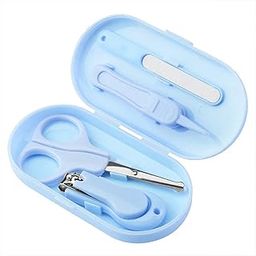 naughty baby Portable Baby Nail Care Grooming Kit Pack of 4 - Blue-image-17