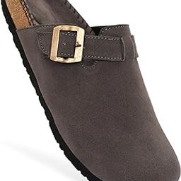 Comfortable SPHINX Clog ll Suede Clogs Slip-On Mules with Buckle, Comfortable Arch Support, Anti-Skid Sole-picture-27
