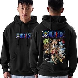 One Peice Anime Oversized dropshoulder Unisex Hoodie for Men and Women-image-42