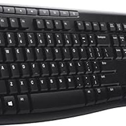 Maxbell Wireless Keyboard with Long-Range 2.4GHz Connection, 8 Hot Keys, USB Receiver, Compatible with PC/Laptop – Black-27