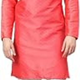 Brown Geometric Woven Design Straight Jacquard Kurta With Pyjamas Set-image-47