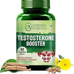 Testosterone Supplement For Men With, Magnesium,Tribulus Terrestris, Fenugreek, Ashwagandha & Safed Musli - 90 Veg Tablets-image-87