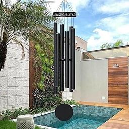 Large Wind Chimes for Outside Deep Tone, 48" Extra Large Wind Chimes, Wind Chime Outdoor Clearance, Sympathy Memorial Wind Chimes Outdoor for Garden,Yard,Patio and Lawn-image-26
