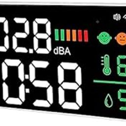 Led Decibel Meter 2.4G Temperature and Humidity Meter USB Sound Noise Meters-13