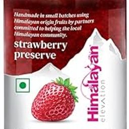 Himalayan Elevation Strawberry Preserve, 240g, No Preservatives, No Added Colours & Flavours-image-84