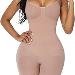 Slimming Full Body with Breast Shaper, Tummy Tucker Body Shaper Seamless Invisible,Body Bracer Thigh Shapewear-STK398-image-69
