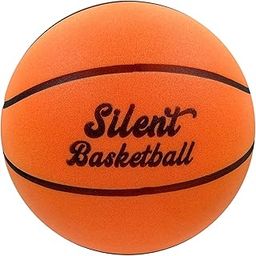 FLYING WHEEL Silent Basketball Size 7 | Foam Basketball Indoor for Dribbling | Quiet Basketball for Apartment & Home | Silent Basketball Indoor for Kids Adults | Noise-Free Silent Ball-picture-1