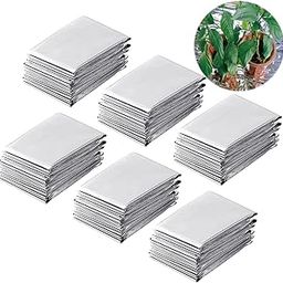 NAVADEAL Silver Reflective Mylar Film- 210 x 120cm Set of 6- Garden Greenhouse Covering Foil Sheets, Highly Reflective, Effectively Increase Plants Growth, 100% Environmentally Safe-picture-24