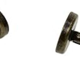 10Pack Cufflink Cuff Button Glue Pad Round Base Cuff Link Findings Bronze-19