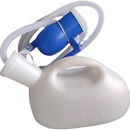 CALANDIS Male Urine Bottle Reusable with Lid Handle Men Potty for Driving Outdoor Car White | Incontinence Aids | Daily Living Aids | Medical, Mobility & Disability-image-41