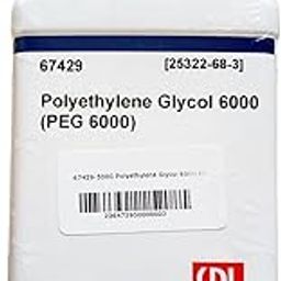 SRL Polyethylene Glycol 6000 (PEG 6000), 500GM, CAS : 25322-68-3, Storage: Room Temperature, Shelf Life: 60 Months for laboraotry and industrial use.-28