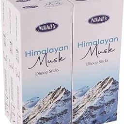 Velentron's Nikhil Himalayan Musk Dhoop Sticks | Soothing & Calming| Hand - Rolled & Natural | Pack of 6 | Contains 20 Dhoop Stick Each Pack | Total 120 Dhoop Stick and 6 Holders-image-33