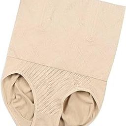 Cotton Lycra Blend Solid Tummy Shaper for Women (Beige,) (Pack of 1) (-image-65
