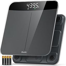 Ovutek Scale for Body Weight, Highly Accurate 450lb Digital Bathroom Scales for People, Automatic Weighing Machine for Baby, Pet, Light Items, Large LED for Easy Reading, Sturdy and Durable Base-28