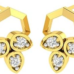 Real Gold Namrta Earring AVE369YB-image-19