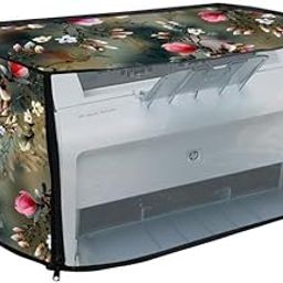 Printer Cover for HP Laserjet M1020 Plus Printer with Zipper Waterproof, Dustproof, Size (15 x 9.5 x 8.5) Inches, Green.-picture-13