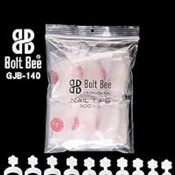 Brille Bee False Nails - Artificial Clear DIY Toe Nails for Nail Art, Includes Storage Box" (French Short Natural, 1)-21