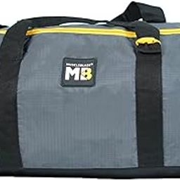 Gym Duffle Bag (Grey, 30L) | for Women and Men | Sports Bag-image-80