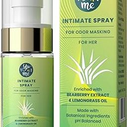 Yu n Me Odor Masking Intimate Spray for Women | 60ml | With Lemongrass & Bearberry Extracts | pH Balanced | Prevents Odor | Dermatologically Tested | Paraben & Sulfate Free-image-20