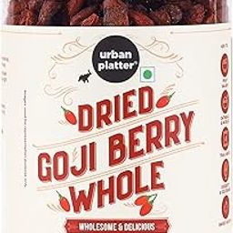 Urban Platter Goji Berries, 200g (Antioxidant-Rich Superfood | Naturally Sweet & Chewy | Great for Snacking, Smoothies & Baking)-image-46