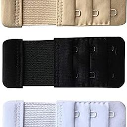 Bra Hook Extender-2 Hook-3 Eye(Elastic) Save Your Bra Band Length-Bra Extensions-Bra Extender Hook-Bra Hook And Eye Bra Combo For Women give comfort your bra all day (LZ-034)-16