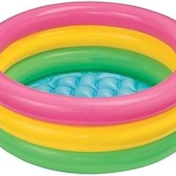 Wiqqus Inflatable Pool with Electric Pump Full-Sized Swimming with Family Bathtub for Kids Adults Outdoor Backyard Garden Summer Party (Pack of 02) (1 feet)-image-29