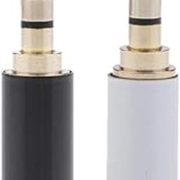 ATORSE 2 Pieces 3.5mm 1/8" TRRS 4 Pole Male Plug A/V Solder Connector-picture-12