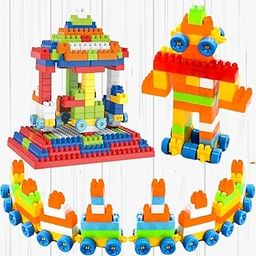 Humming Bird Toys Building Blocks for Kids Building and Construction Bricks Block Set Puzzle Games for 3 Years+ Kids Children Boys and Girls Educational & Learning 250+ Pcs (Multicolour)-6