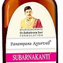 Parampara Ayurved Subarnakanti Oil | Pure Organic Herbal Blend | Face & Body Massage Oil | Anti-Aging & Skin Tightening | Fights Hyperpigmentation & Wrinkles | Fungal Infection Relief | 100ml-image-21