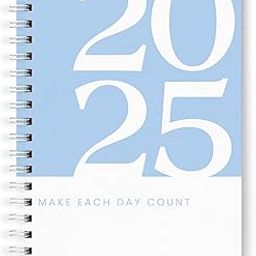 Papboo A5 Handy, Hardcover, Hardbound 2025 Diary with Calendar, Easy to Carry White Spiral Wiro Notebook: 80 GSM Paper, Ruled, 188 Pages, Journal, Diary, Gift(Blue)-14