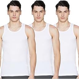 8823 Men's Super Combed Cotton Rib Round Neck Sleeveless Vest with Stay Fresh Properties (Pack of 3)-image-49