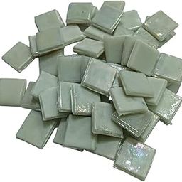 Coral Pearl White HK042 Glass Mosaic 15x15mm Tiles 100 gm Pack-image-70