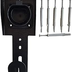 EV Charger Holder with EV Socket (Rugged & Durable for organizing EV Charging Gun & Cable)-image-92