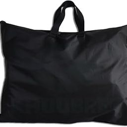 PU Coating Waterproof Dust Proof Rain Cover for Bag, Messenger Shoulder Bag, Office Bag Cover PU_OBC(Black)-image-8