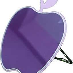 Dreamz Gallery Green Apple-Shaped Makeup Mirror – Cute Metal & Glass Vanity Mirror for Daily Use – Stylish Tabletop Mirror for Desk, Dresser, or Bathroom Décor-image-32