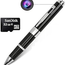 Asleesha 1080P Full Hd Pen Camera, Pen Battery Long Backup, Pocket Security Indoor Outdoor Body Camera with Video Audio Recording 32GB Include-image-92