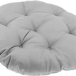 UJEAVETTE Hanging Egg Chair Cushion Comfortable Replacement for Indoor Balcony Outdoor Light Grey-image-95