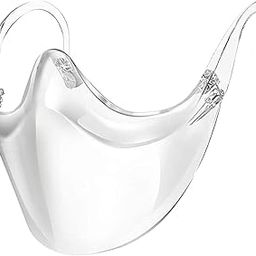 ATORSE Face Mask Shield PVC Anti Fog Safety Face Cover Guard Transparent New-image-15