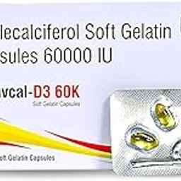 Jaimcord Dhurvcal-D3 60K Cholecalciferol Soft Gelatin Capsules 60000 iu,10x1x4 Count-31
