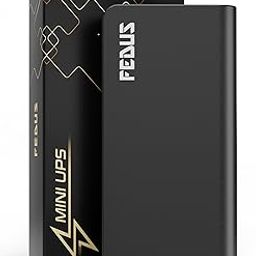 FEDUS UPS For Wi-Fi router, Router UPS, 12V Mini Inverter UPS For WiFi router Broadband Modem, Power Backup Upto 5 Hours For Jio Airtel Xtreme Intercom, Set-Top Box, Alexa, Mini Camera 2 Year Warranty-23