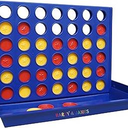 HARRY & JAMES® Strike 4 Game, Classic Dis Dropping Game, Board Game for Families, Educational Toy, Family Fun Activity Toy, Strike 4 for Kids,Adults,Boys,Girls,Childrens (2 Players)-image-20