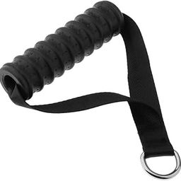 ATORSE Triceps Stirrup Handle Body Building Cable Machine LAT Attachment Accessory-image-35