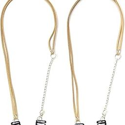 Beige Double Soft Leather Cord Adjustable Women Bra Shoulder Strap for Starpless Bra,Dresses & Tank Tops |Decorative Bra Strap for Women and Girls-image-77