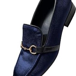 Velvet Loafers, Slip-On Dress Shoes Elegant Formal Footwear for Wedding, Party & Special Occasions, Luxury Loafers for Men|Cushioned Insole for All-Day Comfort-image-48