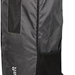 WishKraft Yoga Mat Carry Kit Bag | Easy Access Zip, Multipurpose Cover, Multiple Storage Pockets & Adjustable Carry Shoulder Strap (Carbon Grey)-image-14
