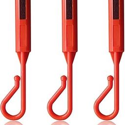 CALANDIS™ 6 Pieces Hook Keeper for Fishing Rod Sturdy Professional Fishing Bait Holder Orange | Other Fishing Equipment | Fishing Equipment | Fishing-image-16