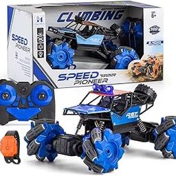 RAZZES 2.4GHz Gesture-Control RC Off-Road Car | 4WD 360° Rotating Alloy Crawler Truck | Omni-Directional Rock Climbing Racing Vehicle Toy for Kids-image-54