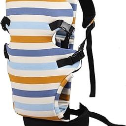 My Giraffe - Skippy - 4 In 1 Infant Carrier With Extra Head Support & Waistband - 3.5 Kgs To 20 Kgs - 4 Carry Postions (Multi Stripe)-image-55